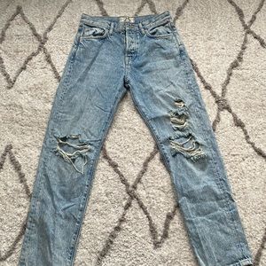 free people jeans low to mid rise